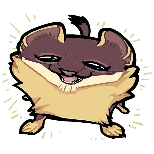 🤪 Эмодзи «Куна» для Telegram
