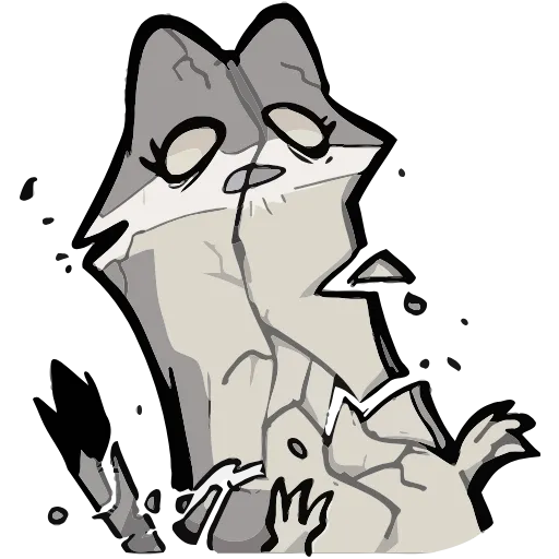 🫥 Эмодзи «Куна» для Telegram