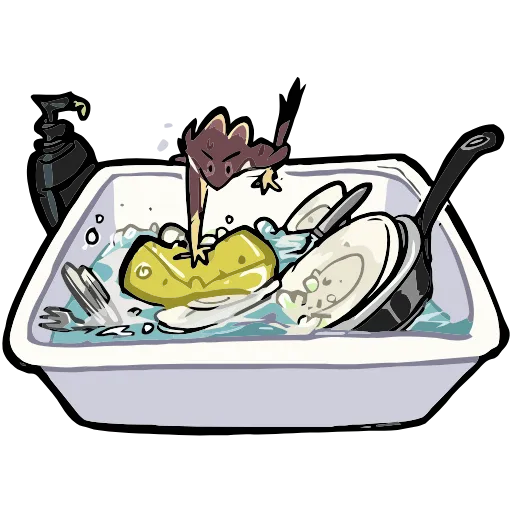 🍽 Эмодзи «Куна» для Telegram