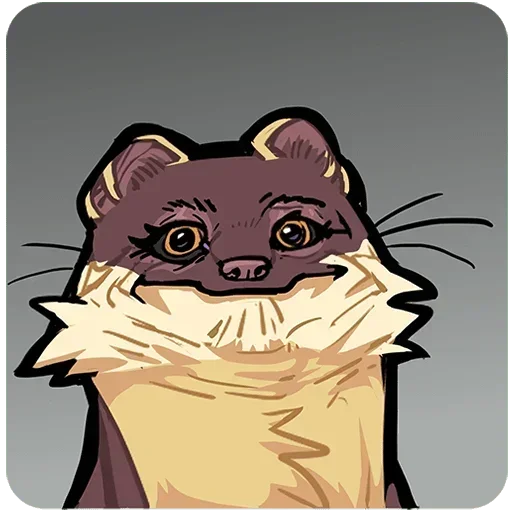 🫥 Стикер «Куна Без Текста» для Telegram