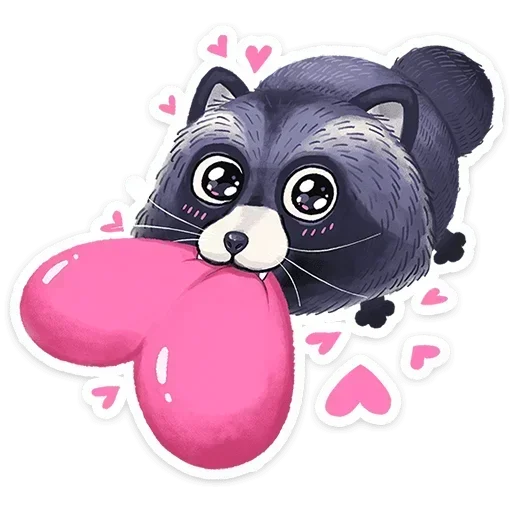 ❤️ Стикер «Кусю» для Telegram