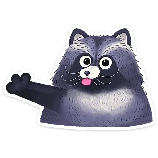 😛 Стикер «Кусю» для Telegram