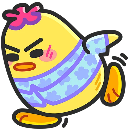 🏃‍♂️ Стикер «Утя Путя Без Текста» для Telegram