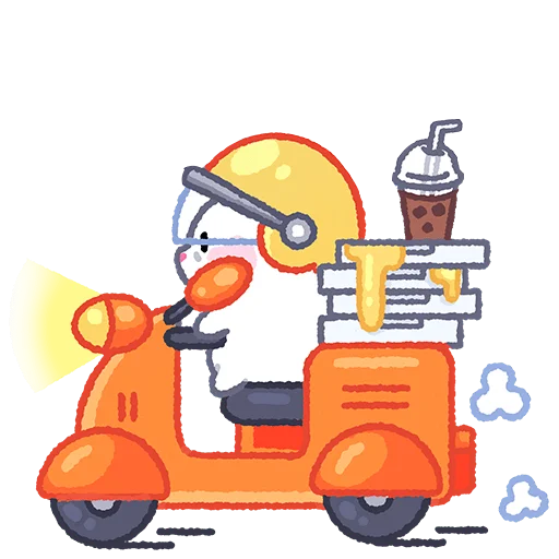 🛵 Стикер «Луми Без Текста» для Telegram