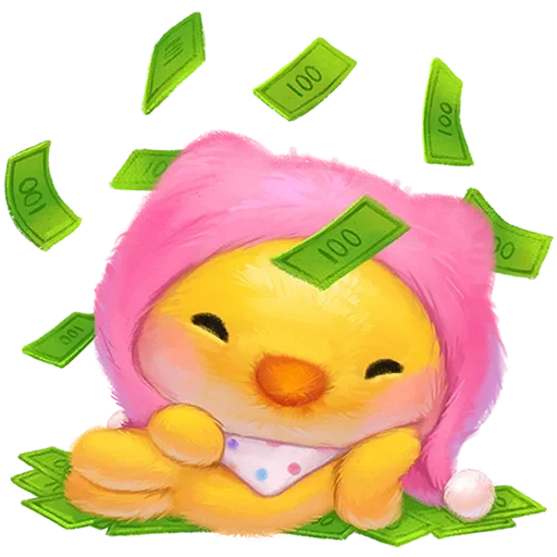 🤑 Стикер «Масюся Без Текста» для Telegram