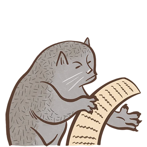📄 Стикер «Средневековые коты Без Текста» для Telegram
