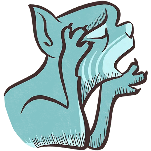 🫣 Стикер «Средневековые коты Без Текста» для Telegram