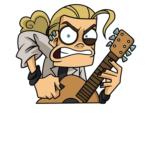 🎸 Стикер «Ди Без Текста» для Telegram