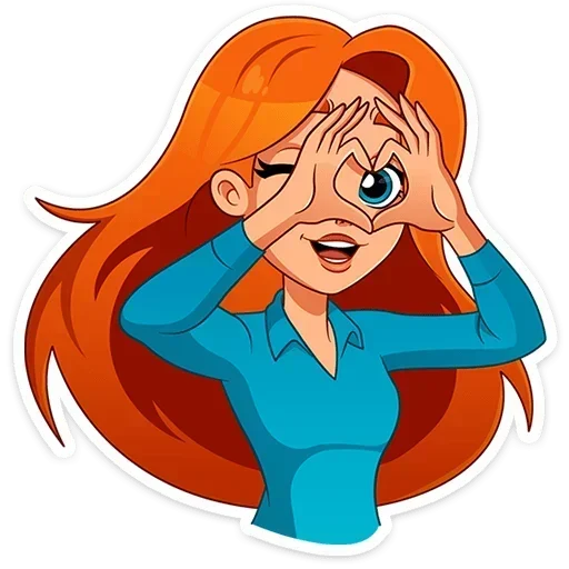 🫶 Стикер «Мисс Бомбори» для Telegram