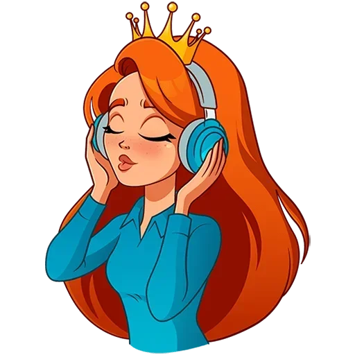 🫶 Стикер «Мисс Бомбори Без Текста» для Telegram