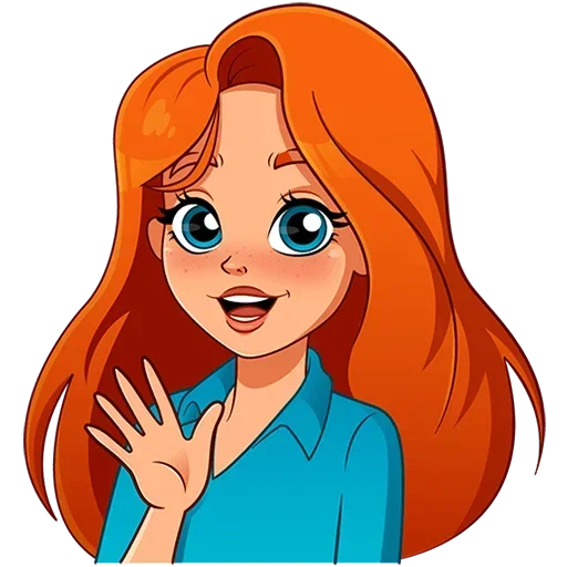 🥺 Стикер «Мисс Бомбори Без Текста» для Telegram