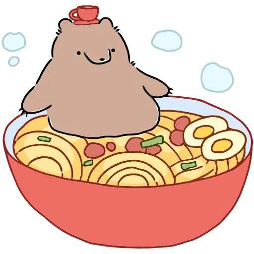 🍜 Эмодзи «Мишич» для Telegram