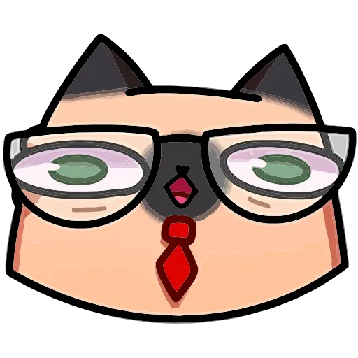 🤓 Эмодзи «Мурчальня» для Telegram