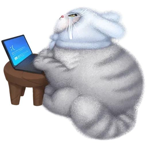 💻 Стикер «Мурзик Без Текста» для Telegram