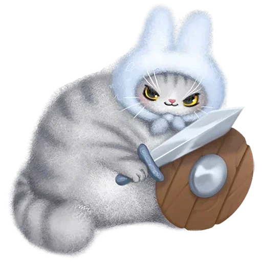🗡 Стикер «Мурзик Без Текста» для Telegram