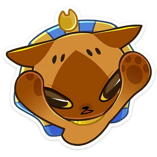 🐾 Стикер «Нехо» для Telegram