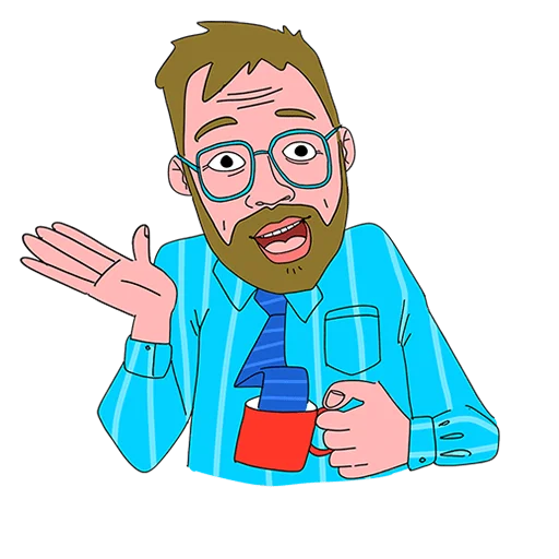 Стикерпак Поговорим по мужски Без текста для Telegram — скачать