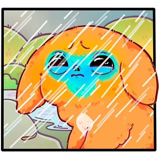 🥺 Стикер «Очи Без Текста» для Telegram