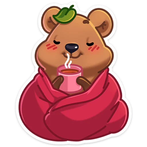 ☕️ Стикер «Ося» для Telegram
