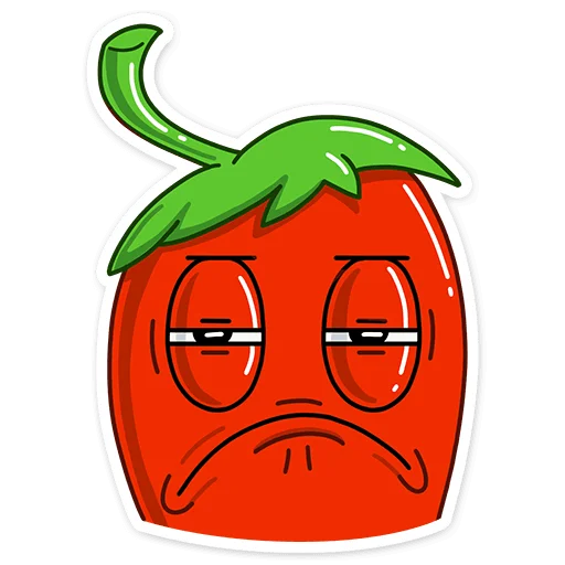 ☹️ Стикер «Перец» для Telegram