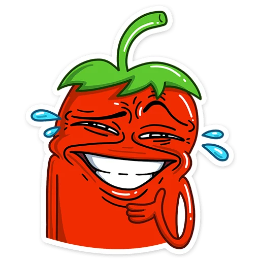 😂 Стикер «Перец» для Telegram