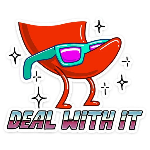 😎 Стикер «Перец» для Telegram