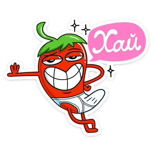 👋 Стикер «Перец» для Telegram