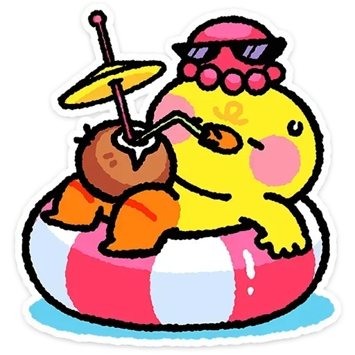 🏖 Стикер «Пибо» для Telegram