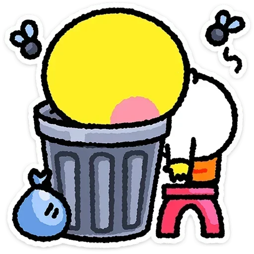 🗑 Стикер «Пибо» для Telegram