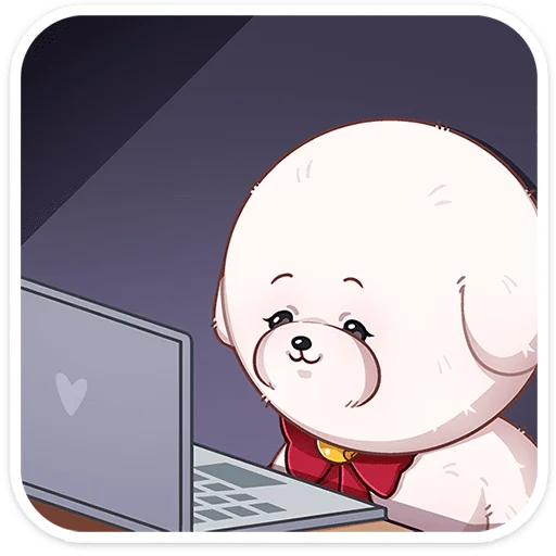 👨‍💻 Стикер «Пиф» для Telegram