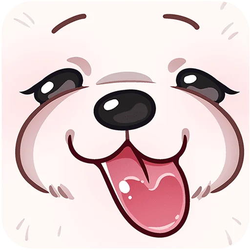 😛 Стикер «Пиф Без Текста» для Telegram