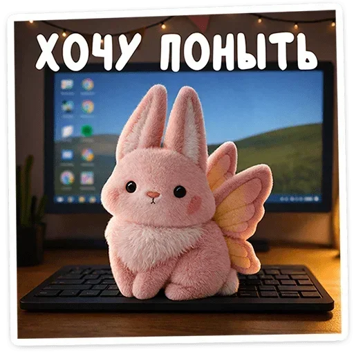 😢 Стикер «Пикси» для Telegram