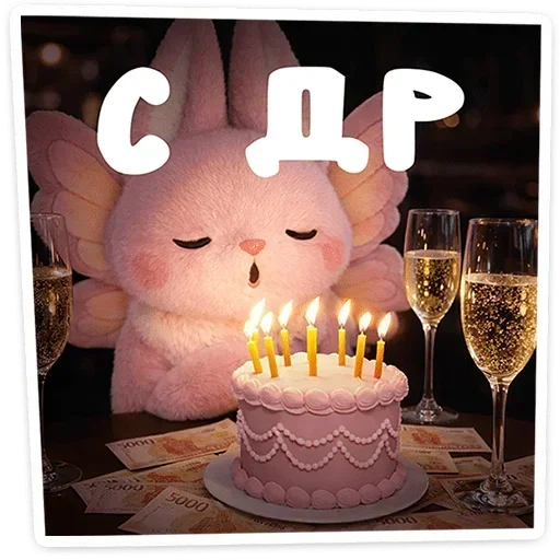 🥳 Стикер «Пикси» для Telegram