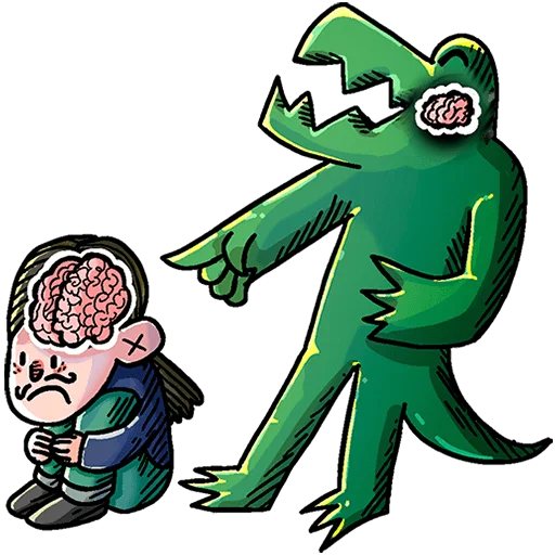 🧠 Стикер «Преколер и Кроко Без Текста» для Telegram