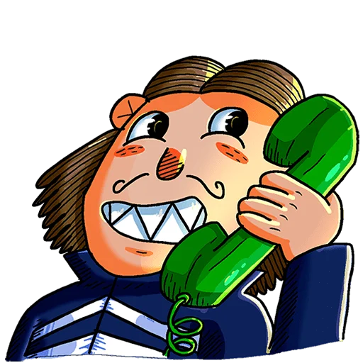 📞 Стикер «Преколер и Кроко Без Текста» для Telegram