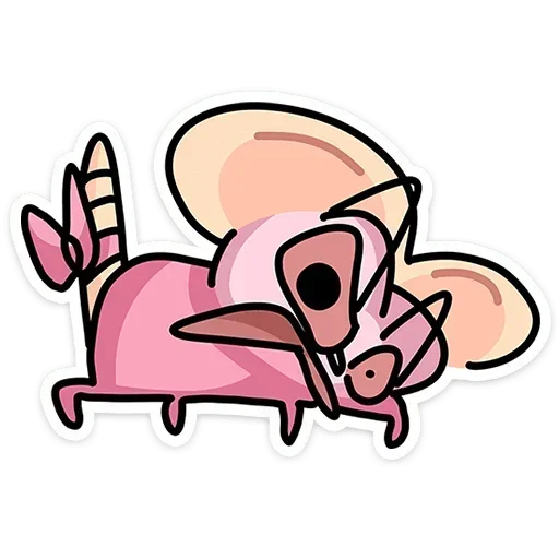 🤪 Стикер «Крысюня» для Telegram