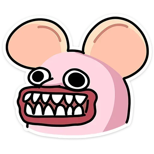 👹 Стикер «Крысюня» для Telegram