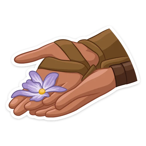 🌺 Стикер «Райя и последний дракон» для Telegram