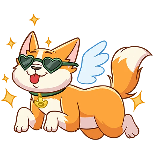 🤩 Стикер «Миксик и жиза Без Текста» для Telegram