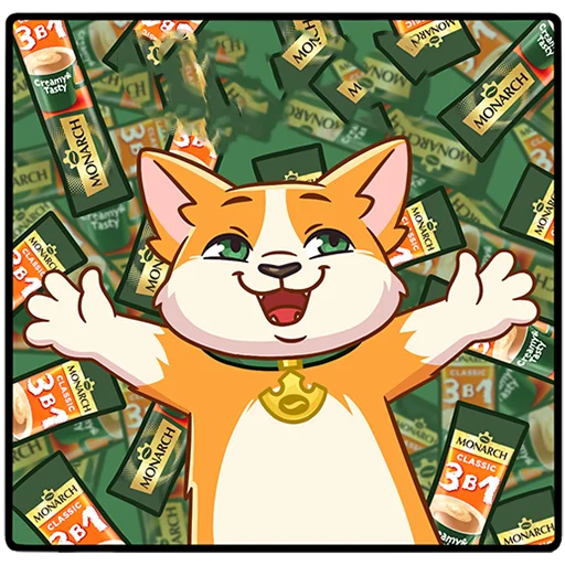 🤗 Стикер «Миксик и жиза Без Текста» для Telegram