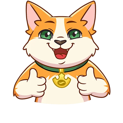 👍 Стикер «Миксик и жиза Без Текста» для Telegram
