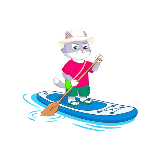 🛶 Эмодзи «СберКот и Ко на вайбе» для Telegram