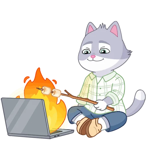 😌 Эмодзи «СберКот и Ко на вайбе» для Telegram
