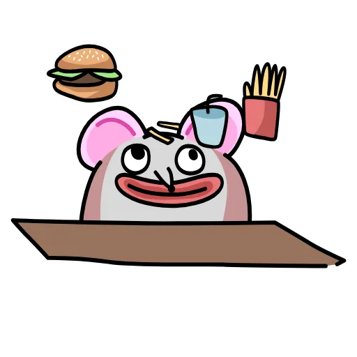 😋 Эмодзи «Крысюк, к доске!» для Telegram