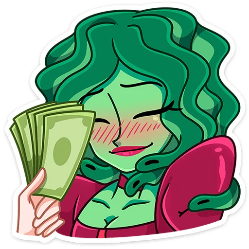 💰 Стикер «Селена» для Telegram
