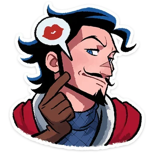 💋 Стикер «Сэр Ричард» для Telegram