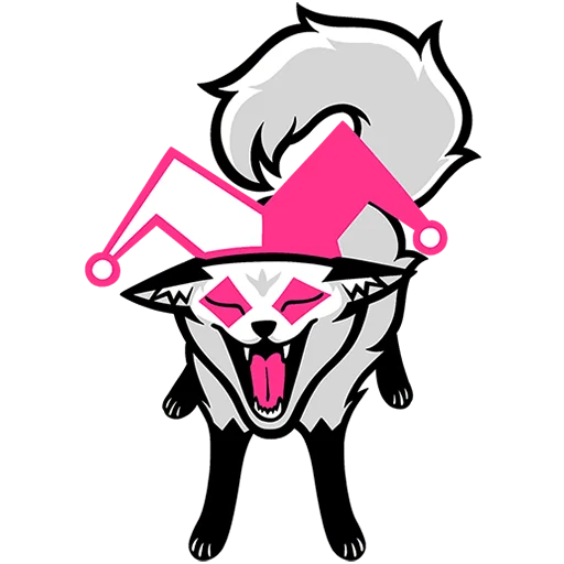 🤡 Стикер «Хищный Лис Без Текста» для Telegram