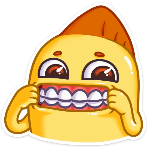 😬 Стикер «SNUPPY» для Telegram
