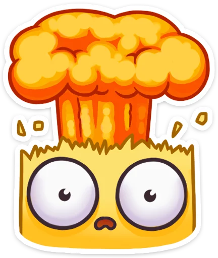 🤯 Стикер «SNUPPY» для Telegram