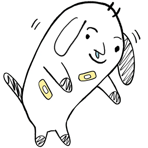 🙂 Стикер «Пчих Без Текста» для Telegram
